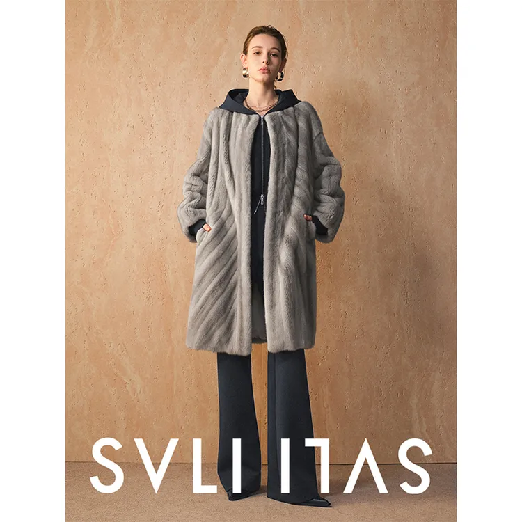 SVLI｜''千里貂貂''丹麦哥本哈根进口紫标级天鹅绒长款蓝宝石原色