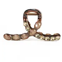 海洋之心双面抓夹新款后脑勺鲨鱼夹高级感头饰发卡1245