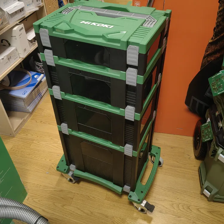 高壹工机工具箱套装一号二号三号四号箱加滑车一套推拉箱