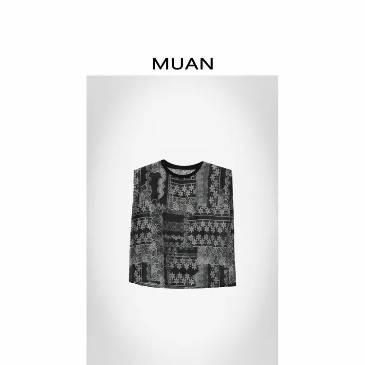 木岸MUAN：《波兰地马甲》定制亚麻百搭简约复古高级背心女JD-8312