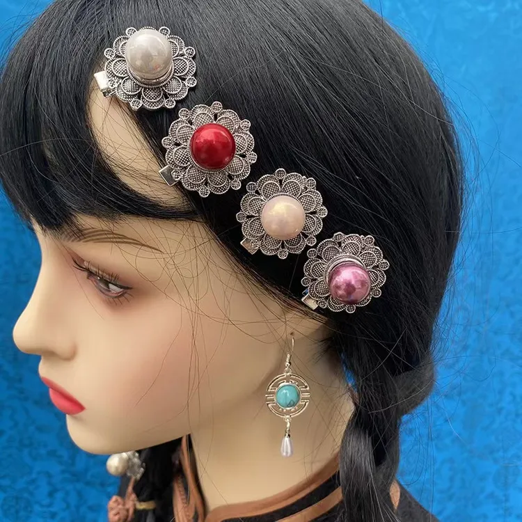 民族风配饰可爱发卡