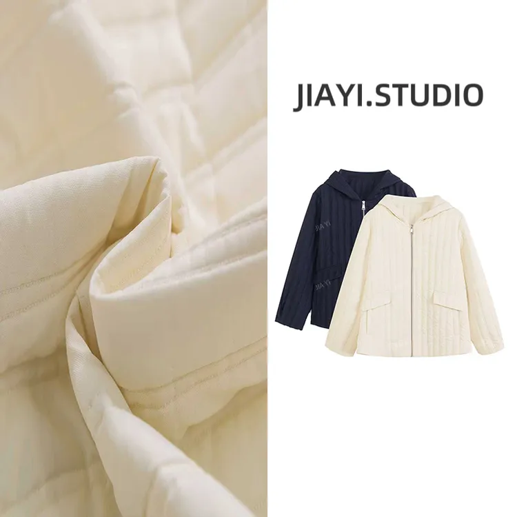 【轻薄棉服】珈艺大码双11好物秋冬女装出游穿搭帽衫轻便显瘦B107