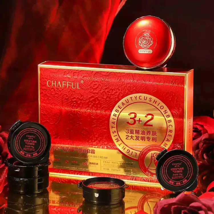 5个替换芯 香芙儿轻雾空气美颜气垫BB霜