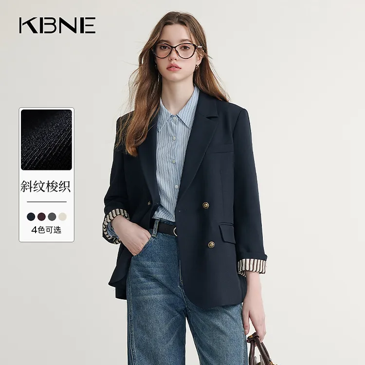 KBNE西装外装女2025秋季新款爆款洋气通勤高级感西服小个子欧若风