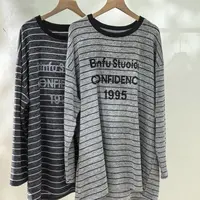 Z衣长75 7018【简约条纹】条纹上衣