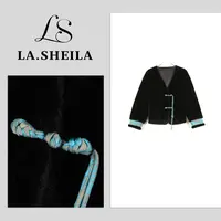 LA.Sheila 国风新中式毛绒外套253-WT/0903-5115