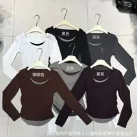 李园家1号店-9338-新款长袖通勤风INS风上衣