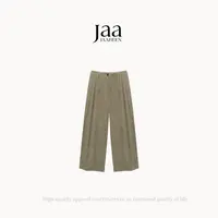 『JAABEEN』25AW秋冬复古灯芯绒阔腿裤高腰垂感休闲长裤 25DK048