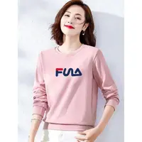 裴乐官方正品菲乐卫衣女春秋冬薄款2025新款爆款宽松圆领美
