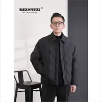 【BlackMystery】 黑金 冬季90%白鸭绒保暖加厚时尚羽绒服外套 8806