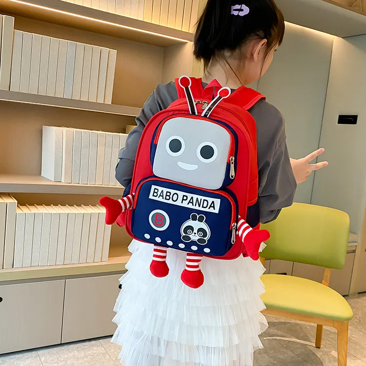 新款卡通可爱书包幼儿园男超轻便小中大班双肩包入园减负儿童背包