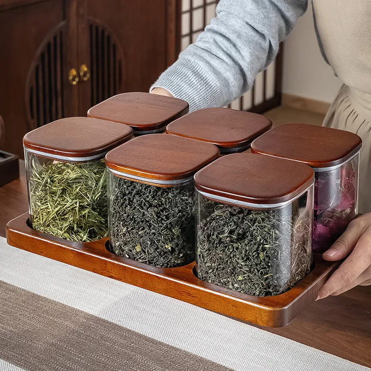 茶叶罐储存密封罐精品高档真空玻璃食品级装小号便携收纳防潮盒子