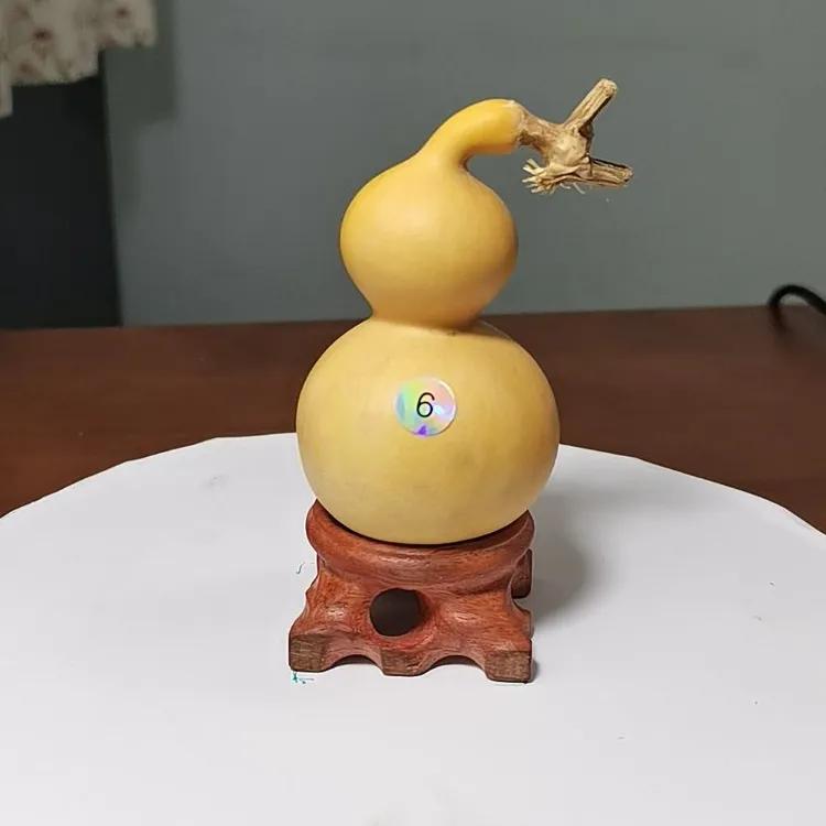 【编号6 一物一图 精选好货】八宝小葫芦手把件盘玩文玩带龙头手捻