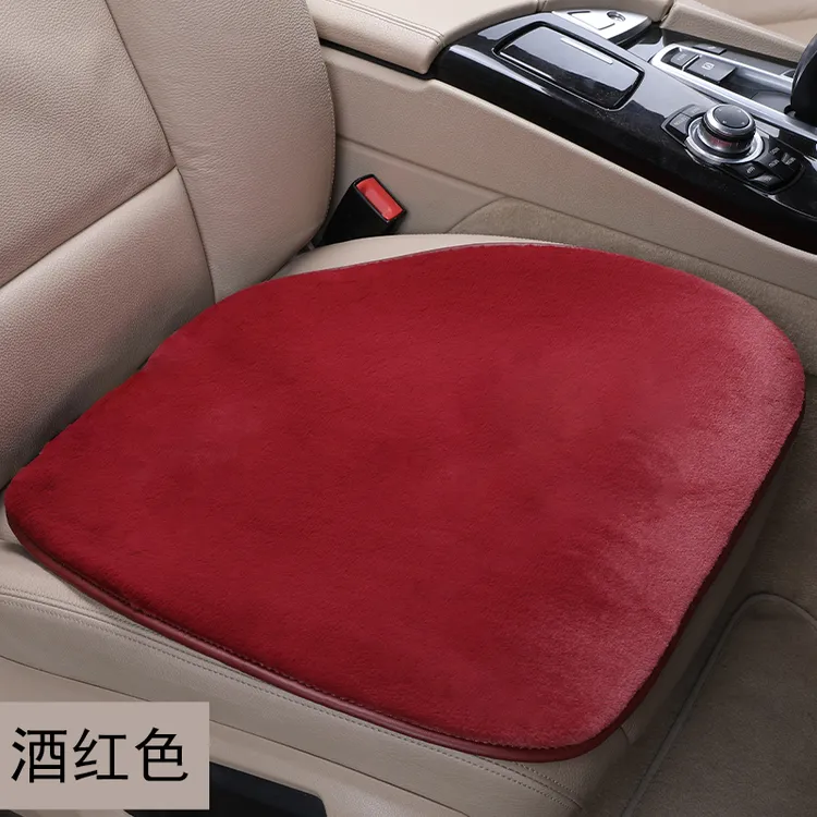 利晨高档冬季银狐绒超薄透气防滑弹力网通用型升级款汽车坐垫