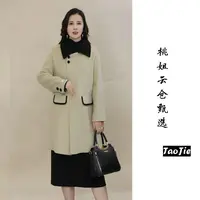 DJ604秋冬季气质百搭大衣外套女