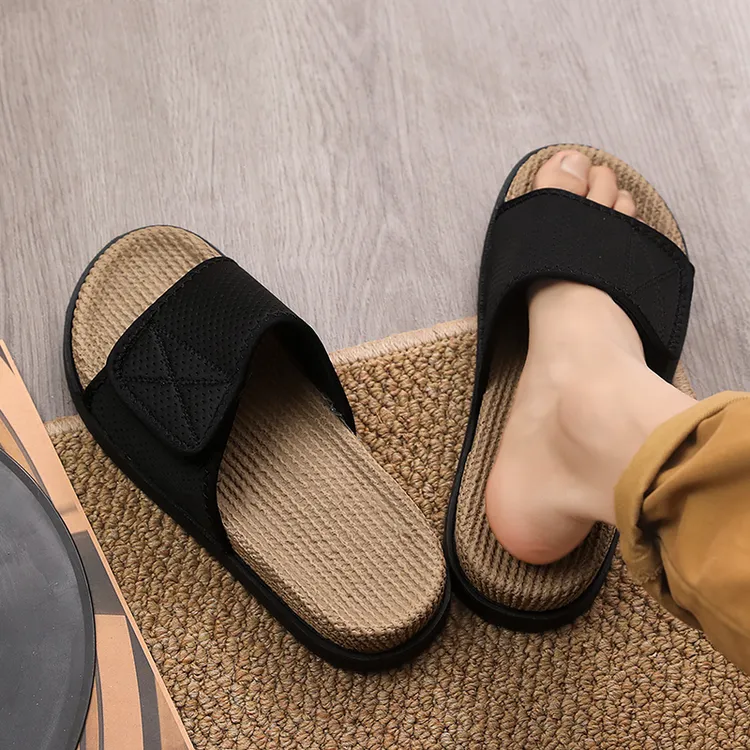 男士夏季涉水拖鞋外穿防滑青少年户外运动魔术贴凉拖沙滩休闲凉鞋