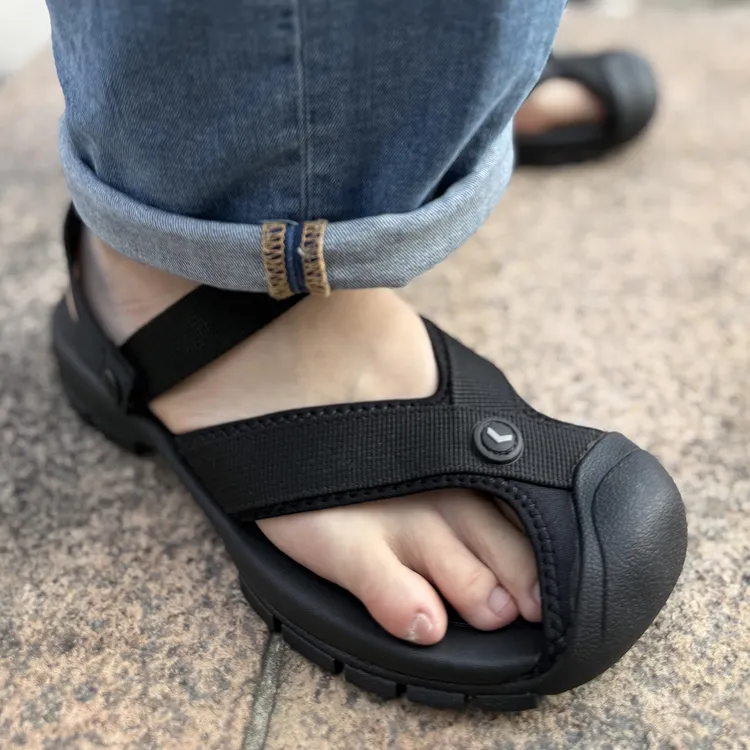 休闲透气包头凉鞋拖鞋两用青春潮流沙滩鞋户外软底时尚轻便溯溪鞋