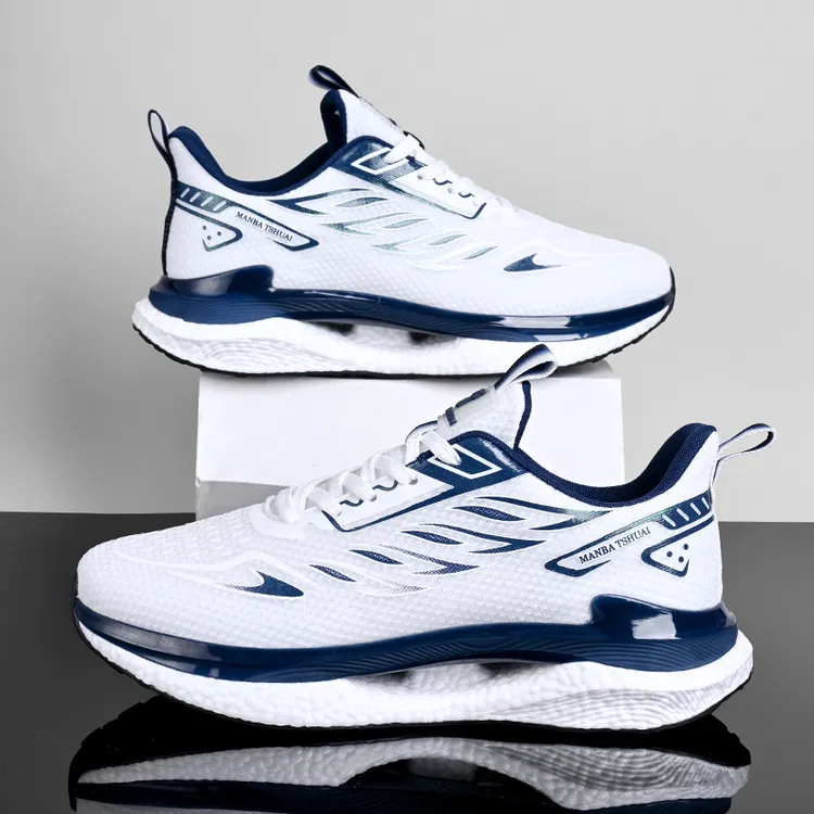 春季新款冰丝运动鞋真爆大底橡胶贴片情侣款板鞋百搭/休闲鞋