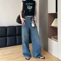 P&C studio 版型超绝 慵懒感宽松弯刀裤