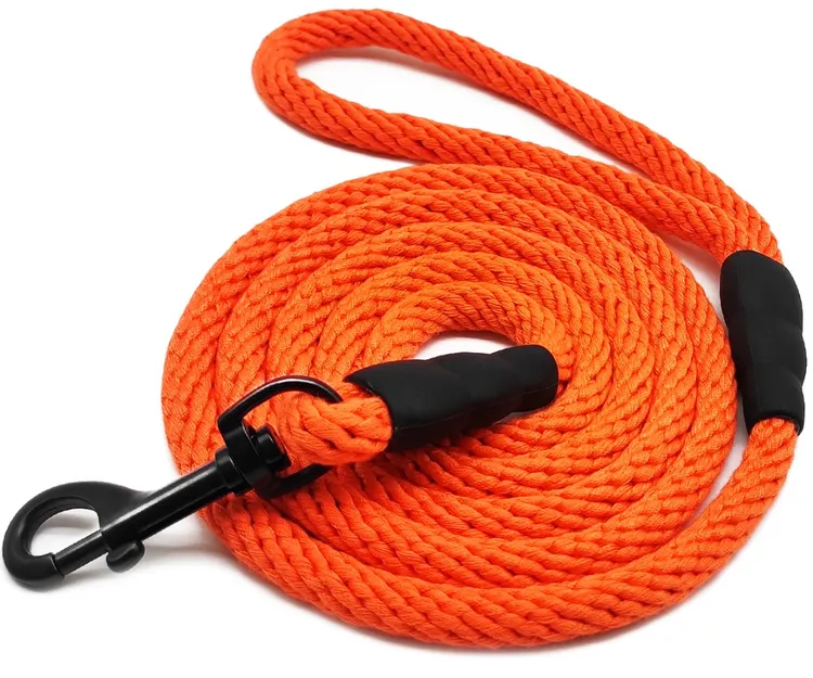 纯绵宠物遛狗溜猫牵引绳狗链子1.5米幼小中大特大型狗狗泰迪金毛