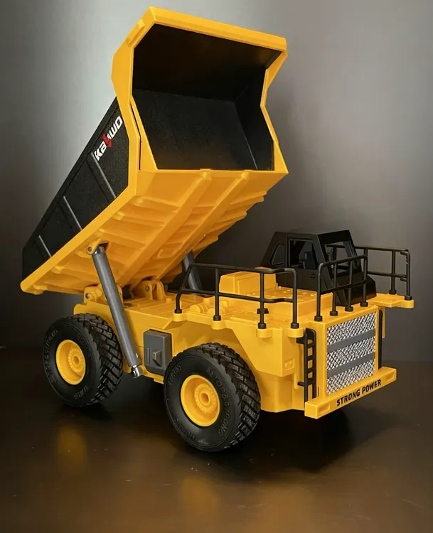 大号1:24遥控大卡车工程车自卸斗车玩具电动挖掘机儿童玩具