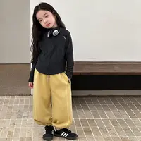 【高弹紧身穿】女童秋冬校园可内搭糯米空气层修身立领运动外套