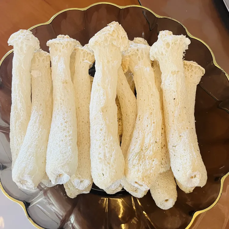 【精选纯杆无叶】【第一次吃首选】当季新货25-烘干无硫-赵露思竹荪菌