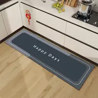 X306-6【40*160cm】硅藻泥地毯玄关门口入户玄关门垫厨房长条地垫