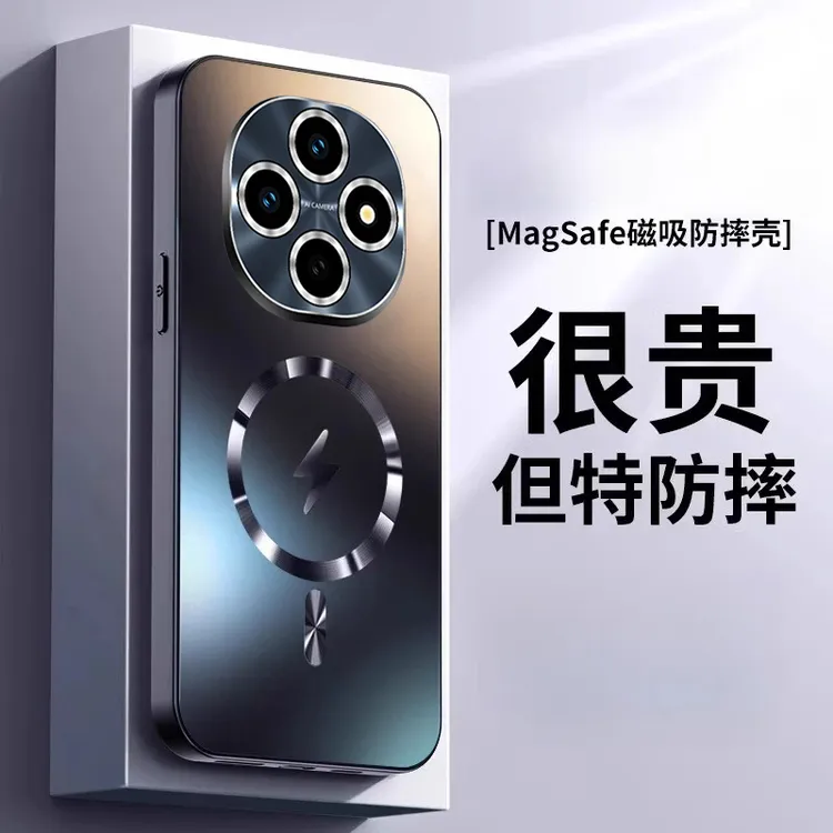 适用OPPOA6Pro手机壳新款磁吸防摔保护不粘指纹全包镜头膜高级潮