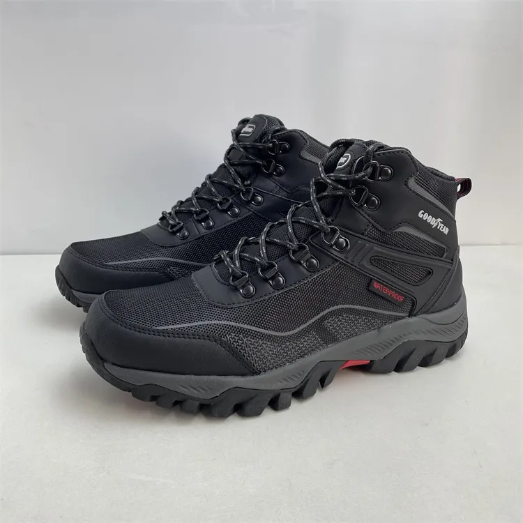 男士秋冬季户外中帮防水登山鞋防滑耐磨爬山越野徒步鞋男