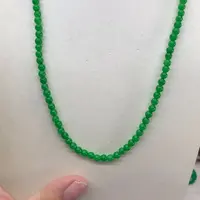 颈饰未镶嵌翡翠吊坠