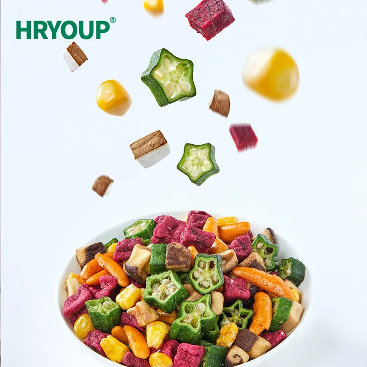 HRYOUP蜂蜜烤肉味米蔬脆5+1蔬脆综合水果蔬菜干香脆休闲零食
