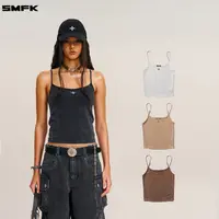 SMFK风暴复古吊带 TKV011B 辣妹紧身显瘦潮流百搭打底背心内搭