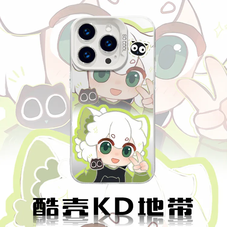 罗小黑-彩银动漫IMD爆款适用苹果华为OPPOVIVO小米手机壳CYB