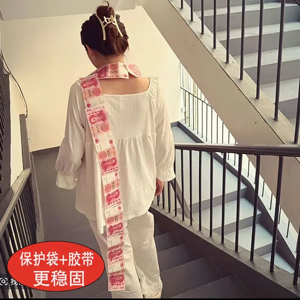 有钱花围巾花束手工制作DIY冬天的第一条送给我的她