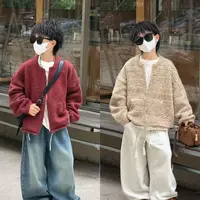 现货 THE LUHAN【琥珀午后】秋冬小香风毛衣亲子装中大童外套25773