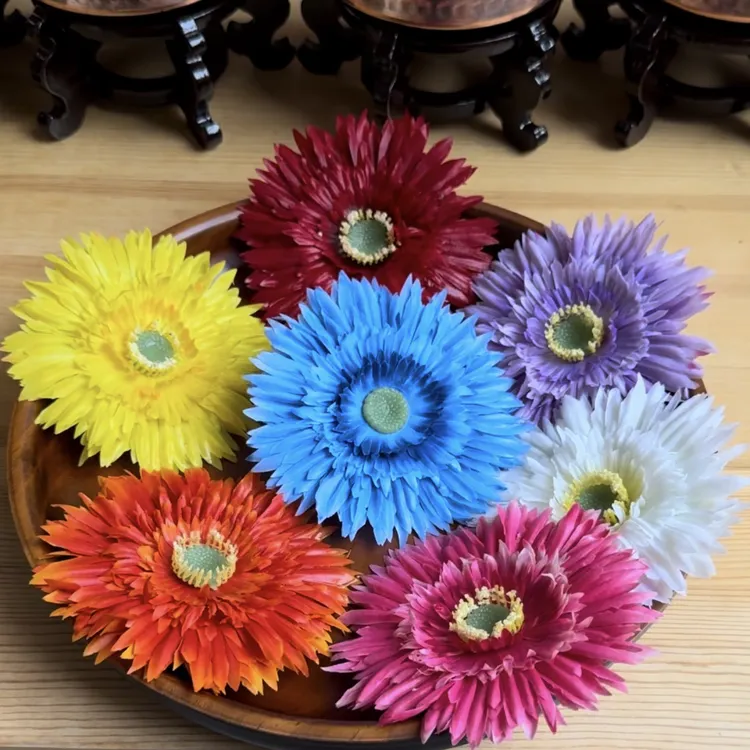 藏式仿真花水上漂布花（一袋7朵）