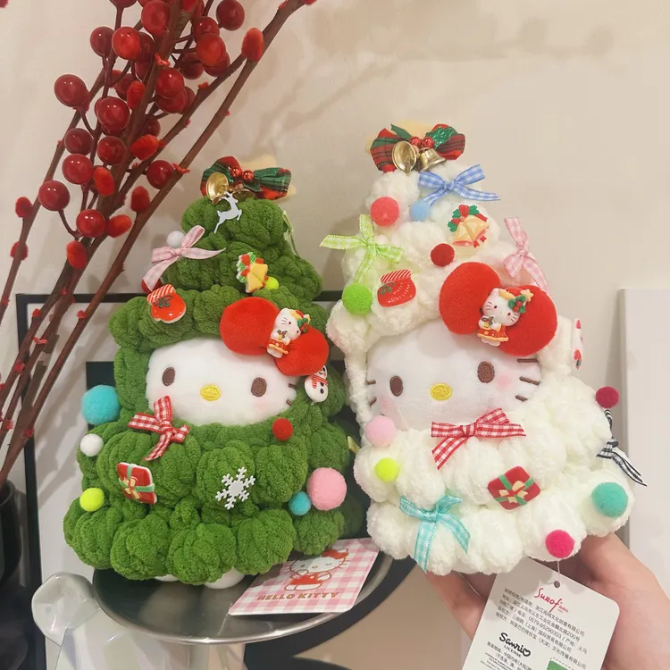 【正版三丽鸥】圣诞老人圣诞树凯蒂毛绒挂件自选链接(可自行下单)