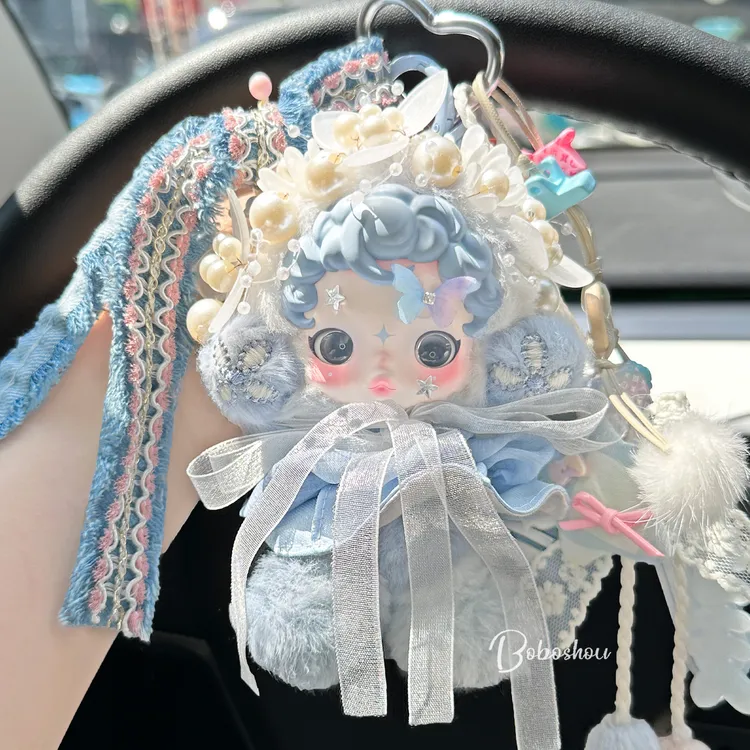 正版SP光织园潮玩盲盒可爱搪胶毛绒娃娃挂高级感小挂件玩偶公仔
