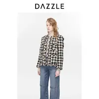 DAZZLE地素长袖打底T恤时髦修身百搭T恤上衣2H4A701
