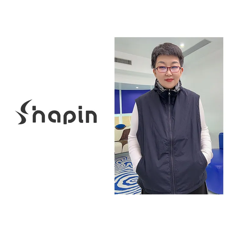 绗缝马甲纯色时尚直下摆常规款简约两面穿夹克背心FMD251257-1