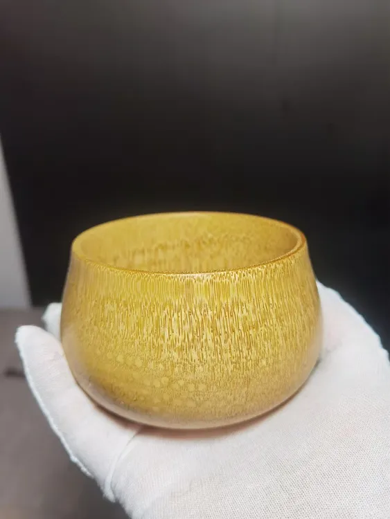 纯天然竹根制作茶钵