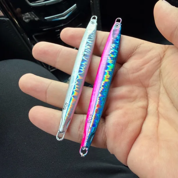 微瑕不对称飘落鲅鱼马鲛快抽铁板海钓路亚饵