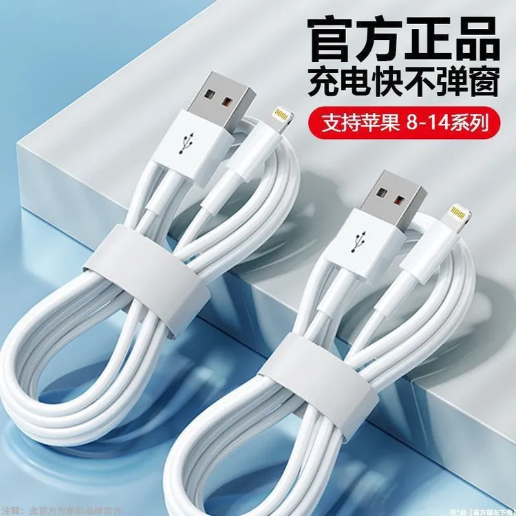 通用普通款苹果快充线usb闪电快充苹果13/14/15苹果原装充电线