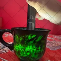 达瓦卓玛 西藏药王石 复古欧式咖啡杯200ml
