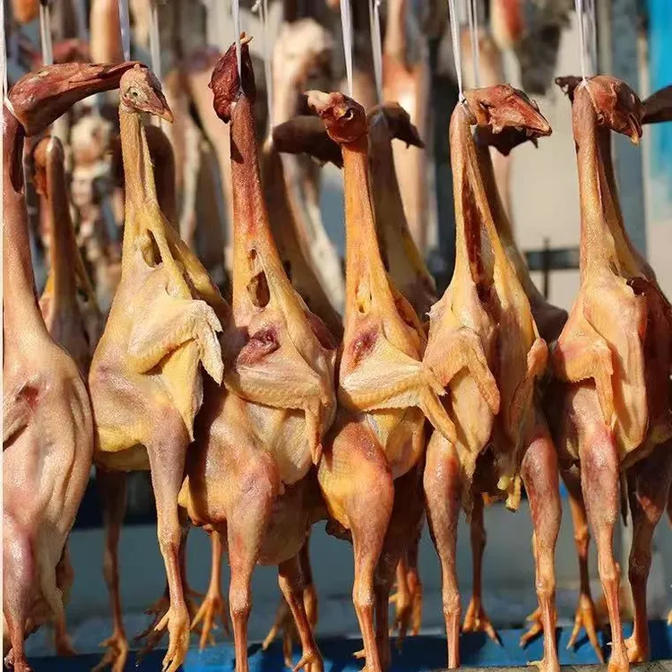 安徽定远传统纯手工腌制自然晾晒风干咸鸡