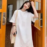 【YZ•衣系列】NN675-时尚女装设计感新款连衣裙法式收腰气质显瘦