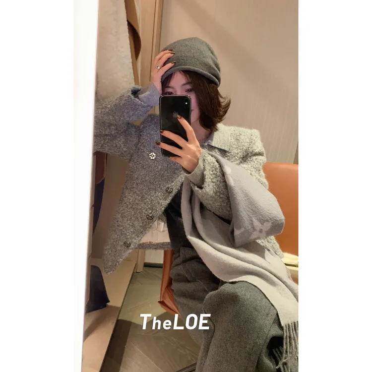 TheLOE/【阿尔巴卡马海高级感小香95白鹅】小香外套#09.06W-G6302