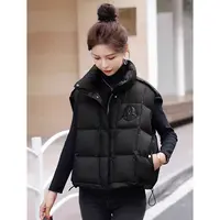 LMY 清仓拼皮羽绒马夹