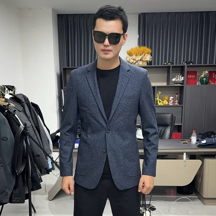 海春秋男士休闲单西外套01